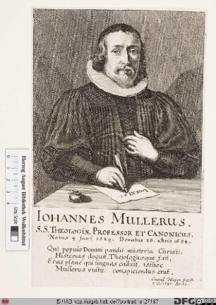 Bildnis Johann (V) Müller