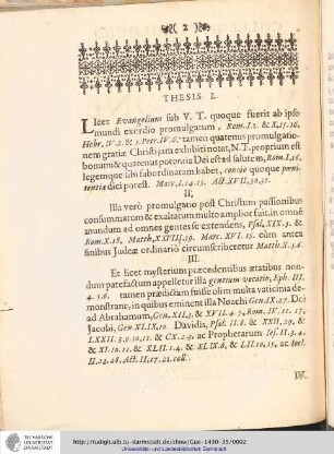 Collegii Theologici Privato-Publici Exercitatio ; Exercitatio vigesima