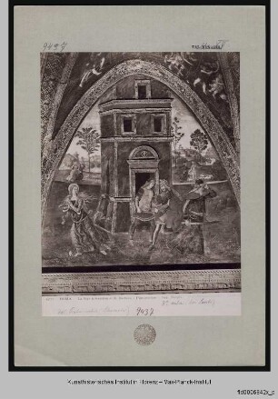 Flucht der Heiligen Barbara von Nikomedien