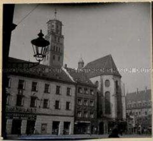 Augsburg, Maximilianstraße, Kirche St. Moritz