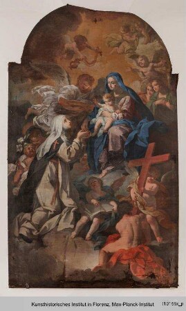 Schwester Domenica erhält von der Jungfrau Geld für den Convento della Crocetta