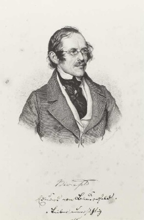 Bildnis des Dichters Eduard von Bauernfeld