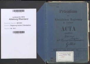 Gilles, Josef, Regierungsinspektor.