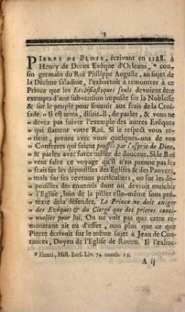 Remonstrances du Clergé, présentées au Roi, le 24. Août 1749, au sujet de la Levée du Vingtième