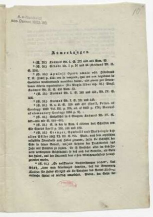 Kosmos Bd. V, Anmerkungen S. 86 ff. (Druckfahnen).