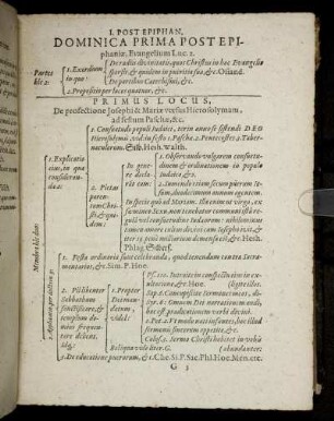 Dominica Prima Post Epiphaniæ. - Dominica Sexta Post Epiphaniæ.