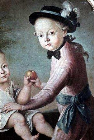 Kinderbildnis der Grafen Carl und Joseph von Firmian