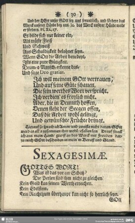 Sexagesimae