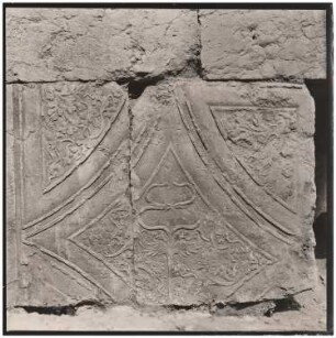 Wandverzierung, Baalbek: Ansicht
