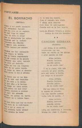 Canción serrana : (Zamba)