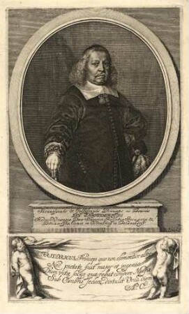 Bildnis von Friedrich III. (1597-1659) Herzog von Schleswig-Holstein-Gottorp