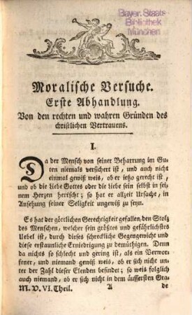Nicols moralische Versuche, welche verschiedene Abhandlungen über mancherley wichtige Pflichten in sich halten, 6