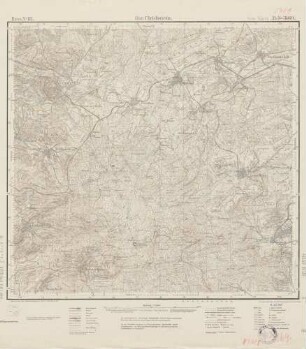 5421 (alte Nr.: Pr. 3169), Hess. Nr.: 18) Ulrichstein, 4cm - Karte