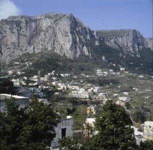 Capri. Blick auf Anacapri