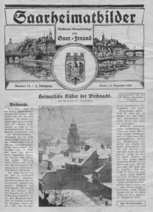 Nummer 12: Dezember 1926