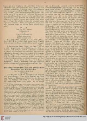 8: Aus dem militärischen Leben des Herzogs Karl Alexander von Württemberg, [3]