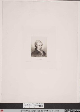 Bildnis Gotthold Ephraim Lessing