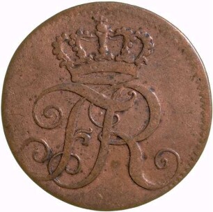 Münze, Pfennig, 1754