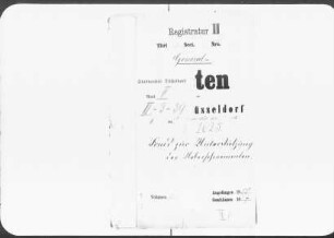 Fonds zur Unterstützung der Überschwemmten. Generalia