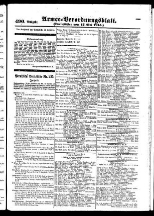 490.Ausgabe. Montag, 17. Mai 1915