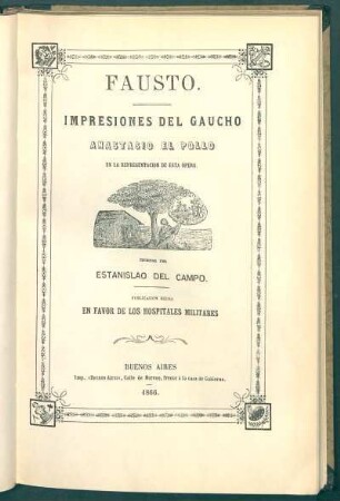 Fausto - Impresiones del gaucho