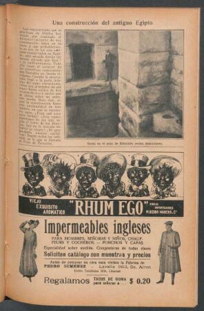 Una conctrucción del antiguo Egipto