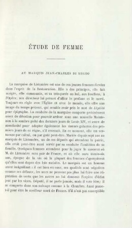 Étude de femme