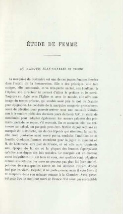 Étude de femme