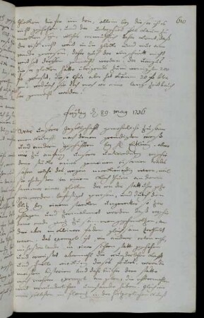Freytag d 29. may 1736