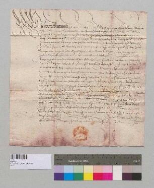 Bartolome und Sigmund Vilser zu Furth, Wolfgang Vilser zu Penzenried und Michel Vilser zu Mennach quittieren ihrem Bruder Georg Vilser zu Niedermenach den Empfang der ihnen von ihm zugestellten Erbschaft ihres verstorbenen Michael Vilser zu Niedermenach.; S: Abt Sebastian von Oberaltaich