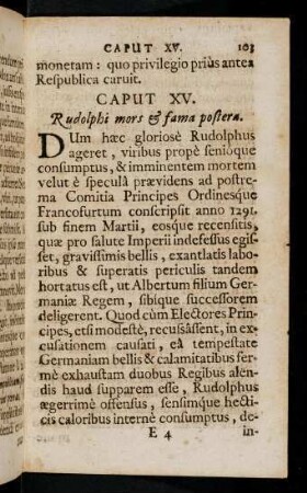 103-110, Caput XV.