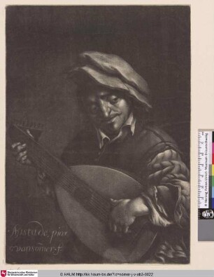 [Der Zitherspieler; Lute-player]
