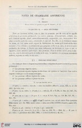 13: Notes de grammaire assyrienne, [2]