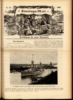 Ausgabe vom Sonntag, den 26. August 1900.