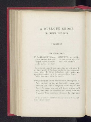 A quelque chose malheur est bon