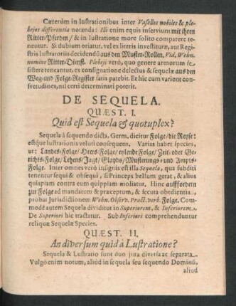 Quaest. II. An diversum quid a Lustratione?