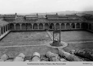 Certosa di Pontignano, Certosa di San Pietro, Großer Kreuzgang, Castelnuovo Berardenga (Siena)