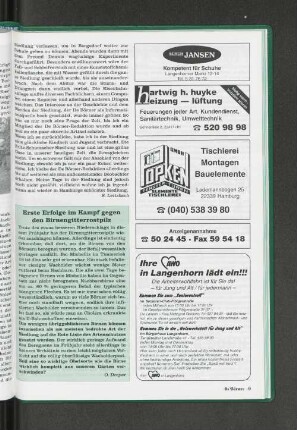 Erste Erfolge im Kampf gegen den Birnengitterrostpilz