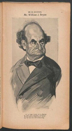 Mr. William J. Bryan - [Caricatura] : De mi Guignol