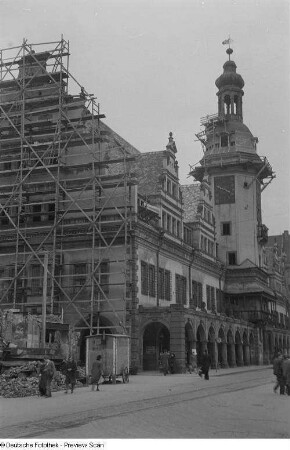 Wiederaufbau des Alten Rathaus