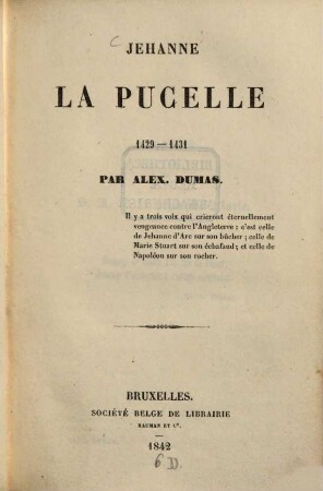 Jehanne la Pucelle : 1429 - 1431