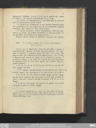 XIII. - Il vocabolo ληγάτον nel «Libro siro-romano» ed in siriaco.