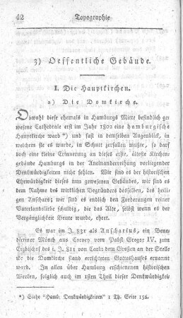 I. Die Hauptkirchen.