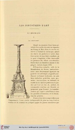 La céramique et la verrerie (Èdouard Garnier)