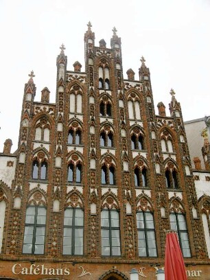 Greifswald: Giebelhaus Markt 11