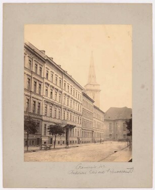 Wohnhaus Knoblauch Oranienstraße 101/102, Berlin-Kreuzberg: Blick auf das Wohnhaus