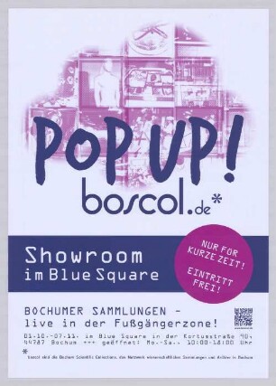 "POP UP! boscol.de"