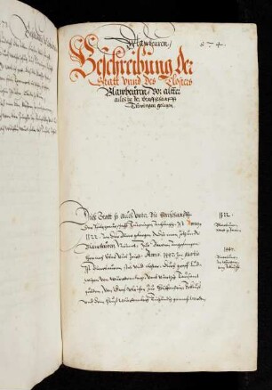 326r-328v Stadt und Kloster Blaubeuren