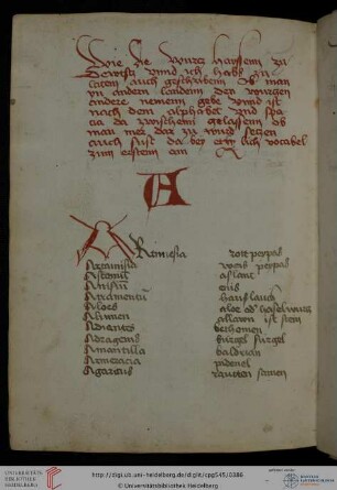Pflanzennamen (Synonymwörterbuch), lat.-dt.
