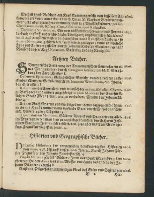 Artzney Bücher.